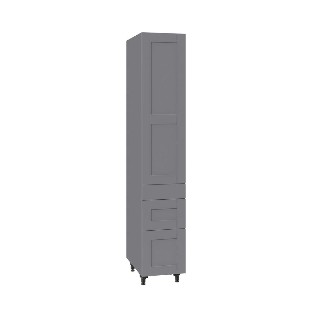 J COLLECTION Shaker Assembled 15 in. x 84.5 in. x 24 in ...