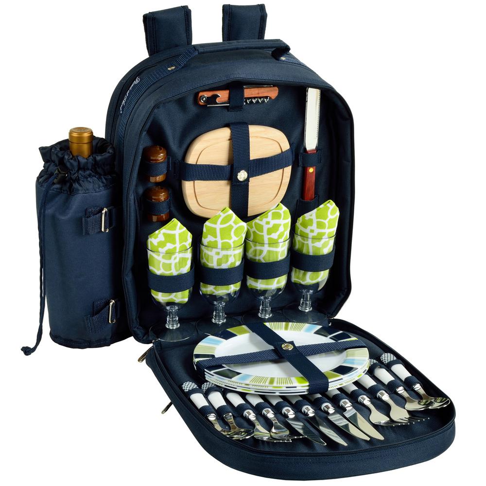 picnic backpack for 4