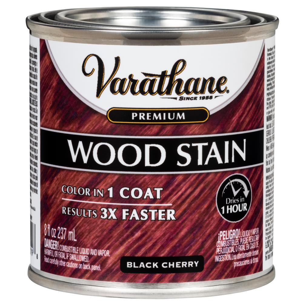 Varathane 8 Oz Black Cherry Premium Fast Dry Interior Wood Stain