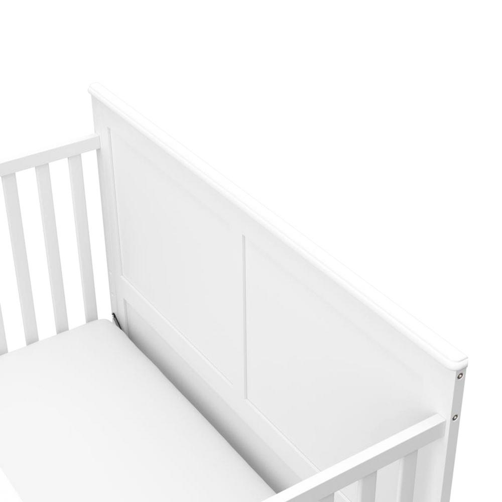 Storkcraft Alpine White 4in1 Convertible Crib 04522 301 The Home