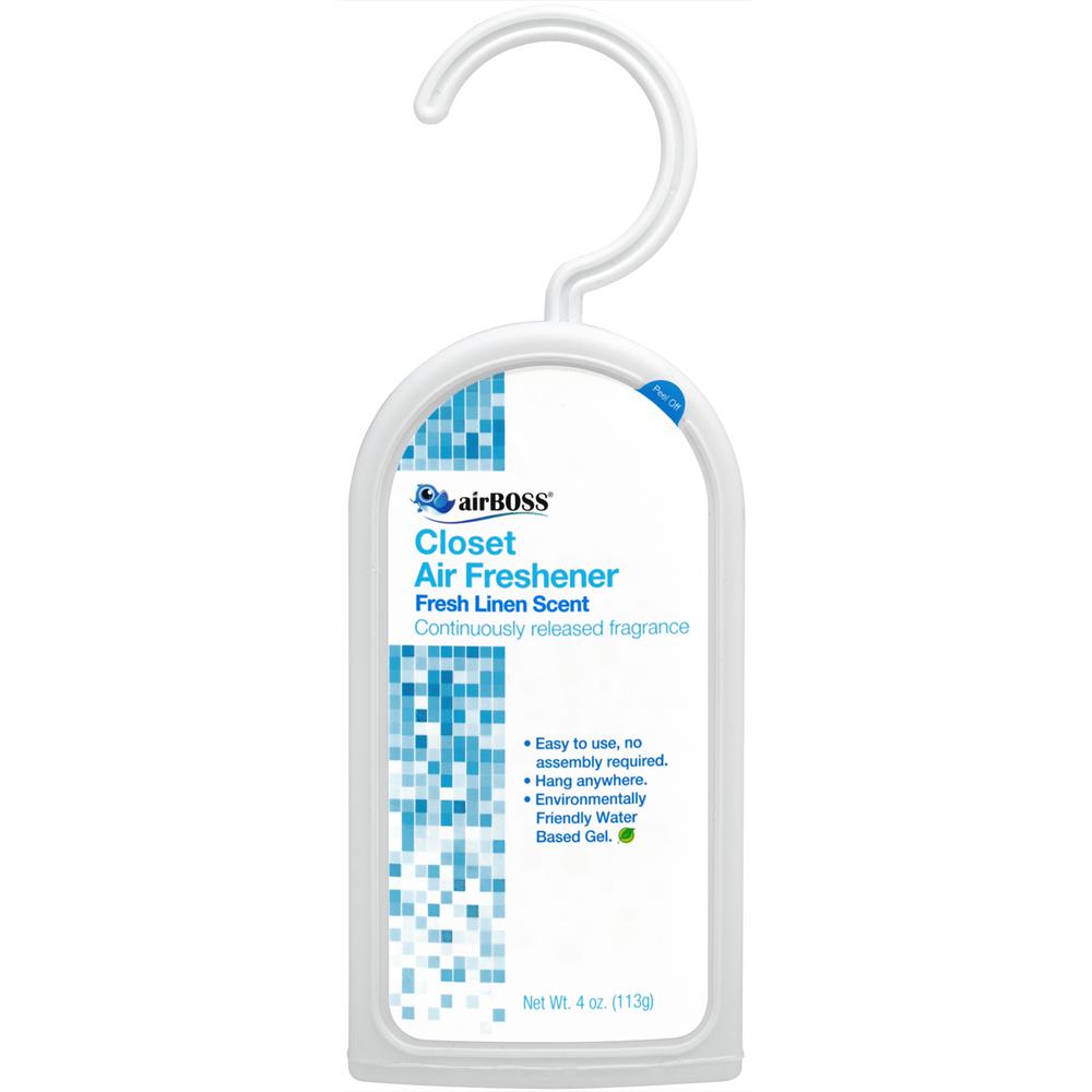 Airboss 4 Oz Fresh Linen Closet Air Freshener 6 Pack 499li 6t