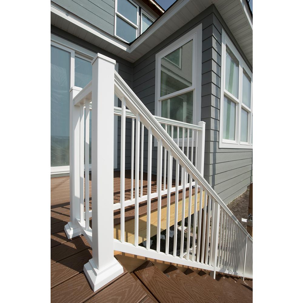 Premium 36" x 6' Black Vinyl Stair Rail at Menards®