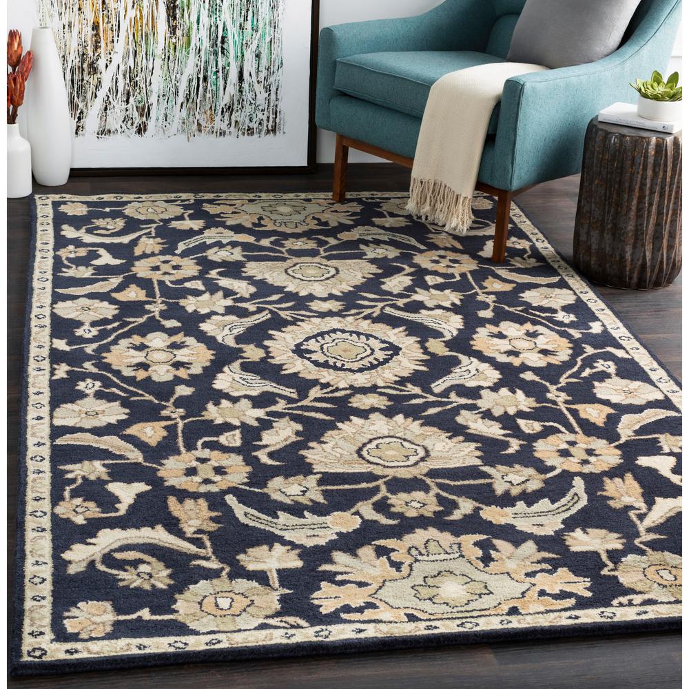 Artistic Weavers Hanzei Navy 2 Ft X 4 Hearth Indoor Area Rug Artistic Weavers Hanzei Navy 2 Ft X 4