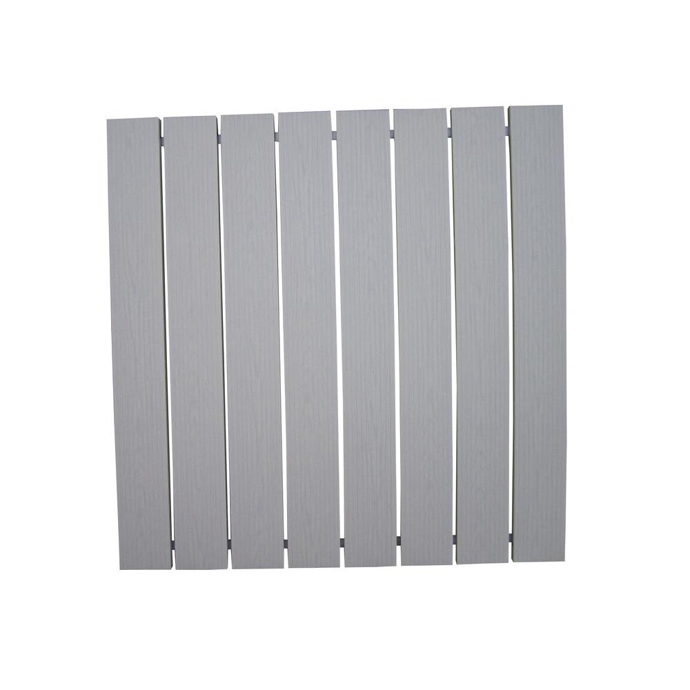 DockTop 4 ft. x 4 ft. Aluminum Panel in Gray10957 The Home Depot