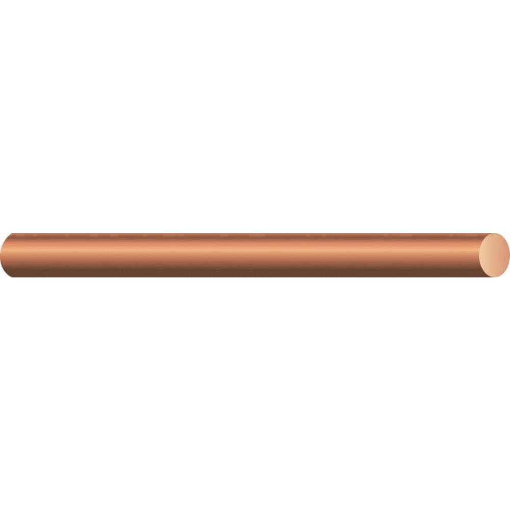 ERITECH 5/8 in. x 8 ft. Galvanized Ground Rod-815880UPC - The Home ...