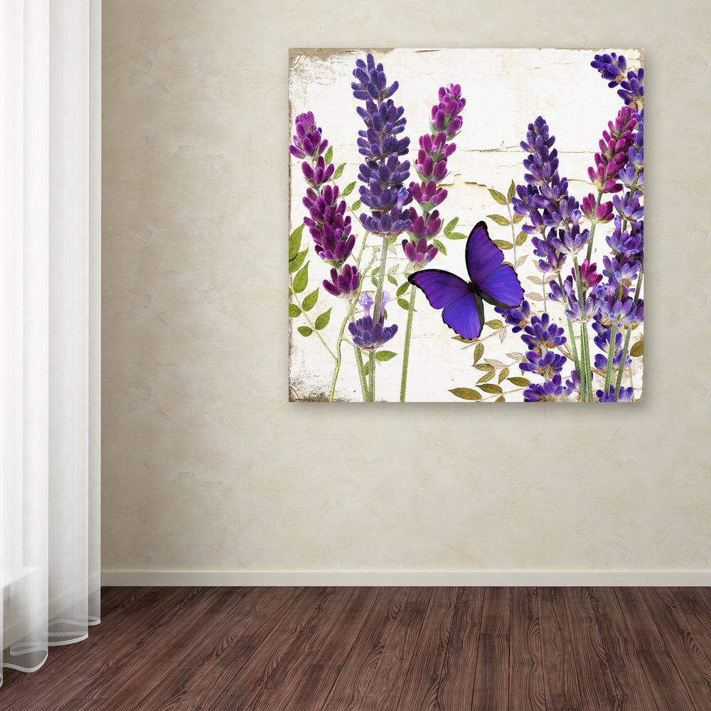 24 In X Lavender I By Color Bakery Printed Canvas Wall Art
