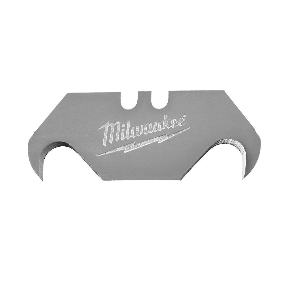 Milwaukee 2-Ended Hook 1-7/8 In. Utility Knife Blade (50-Pack