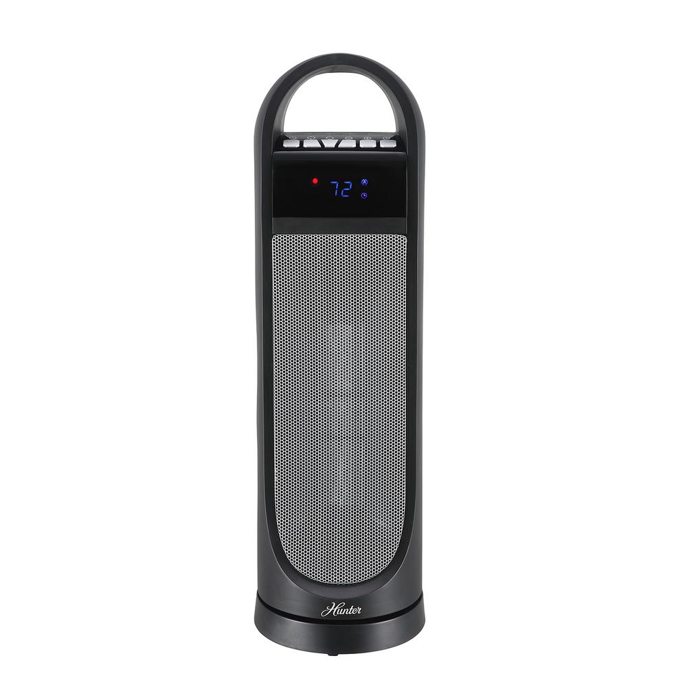 Warmwave 24 In. 1500-Watt Electric Portable Ceramic Tower Heater With ...