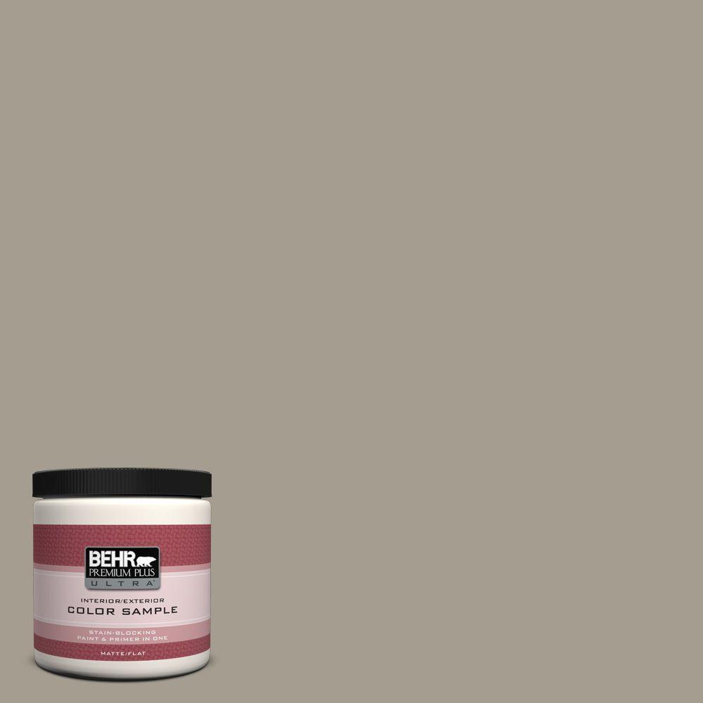 Behr Premium Plus Ultra 8 Oz 720d 4 Ashwood Matte Interior 720d 4 Ashwood Matte Interior Exterior Paint And Primer In One Sample