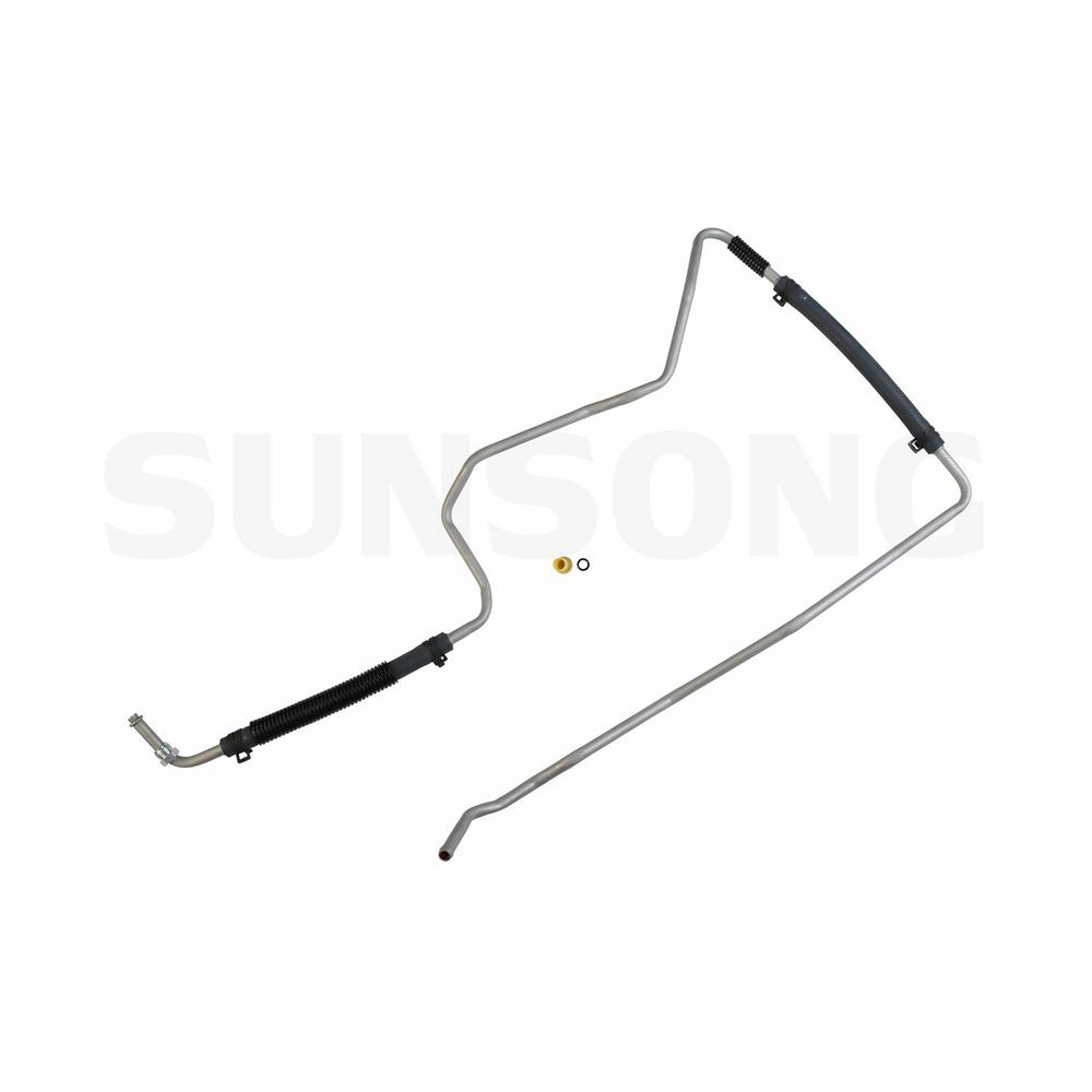 Power Steering Return Line Hose Assembly-Return Line Assembly fits Santa Fe