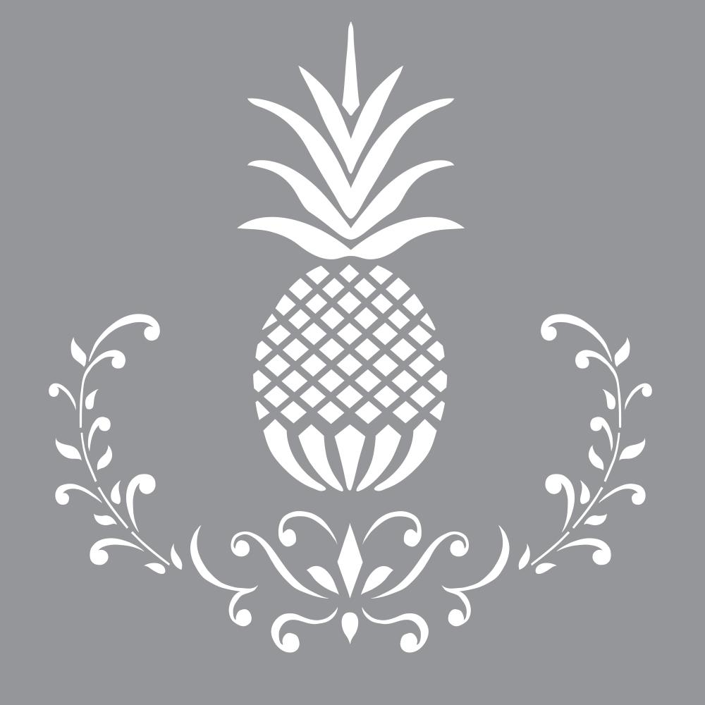 It's just a picture of Resource Pineapple Stencil Printable This is a picture of Resource Pineapple Stencil Printable