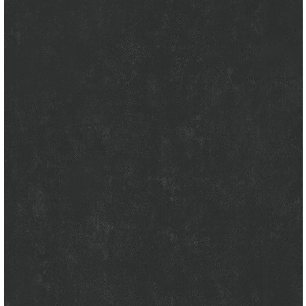 A Street Indica Black Antique Chalkboard Paper Strippable Roll Wallpaper Covers 56 4 Sq Ft 2540 The Home Depot