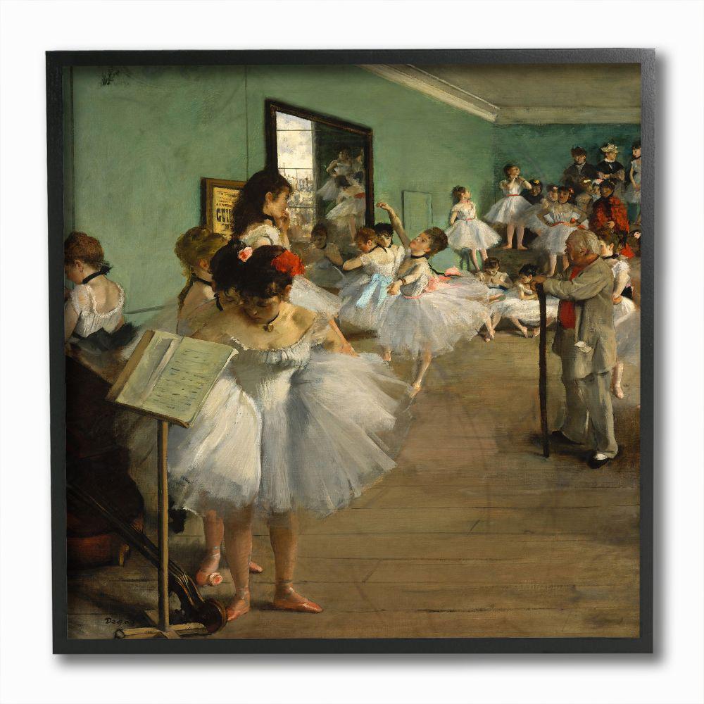 The Stupell Home Decor Collection 12 In X 12 In Degas The Dance