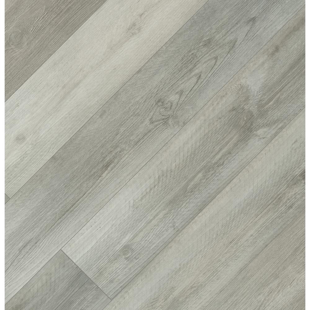 Home Decorators Collection Lush Gray Oak 7 64 In X 42 56 In Rigid Core Luxury Vinyl Plank Flooring 20 8 Sq Ft Case Vtrhdlusgra7x42 The Home Depot