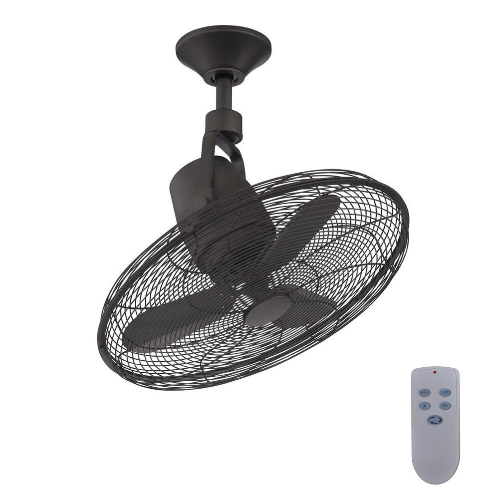 No Additional Features Indoor Outdoor Remote Control Included Indoor Outdoor Natural Iron Oscillating Ceiling Fan With Remote Control