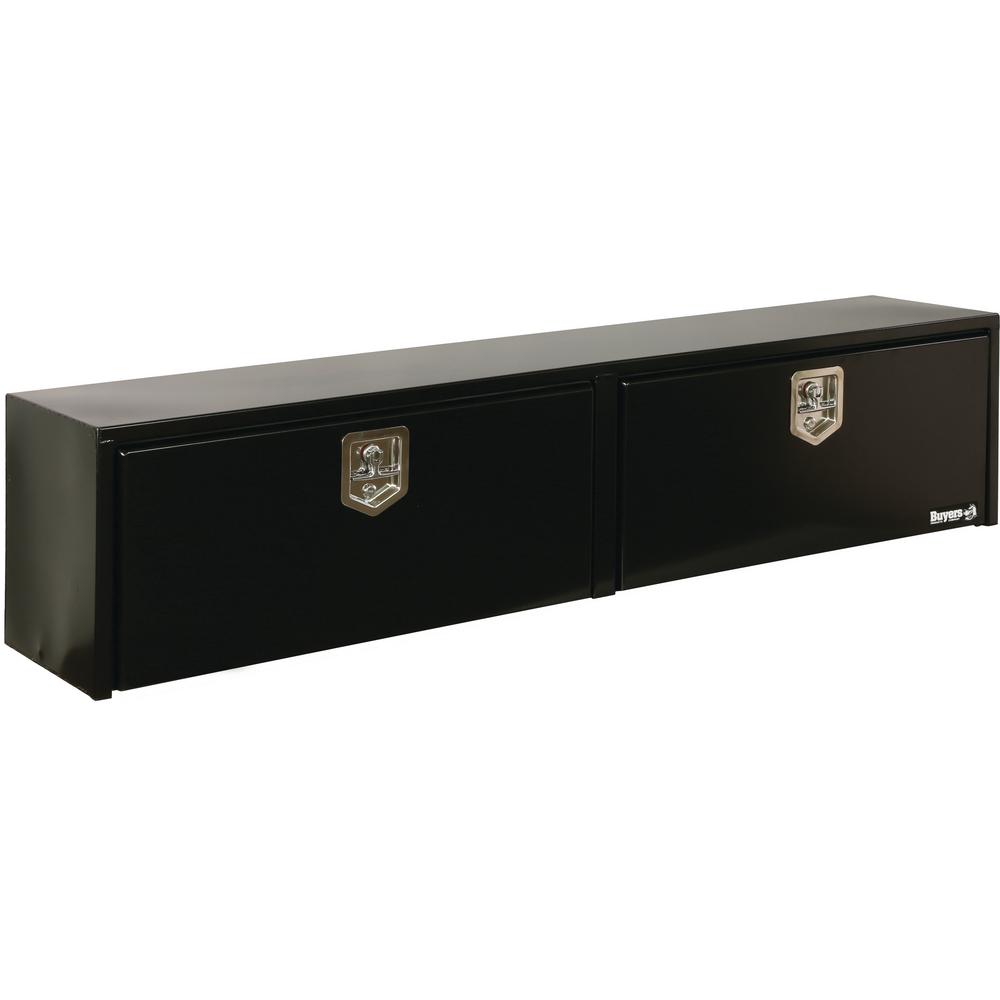 Buyers Products Company 88 Gloss Black Steel Full Size Top Mount
