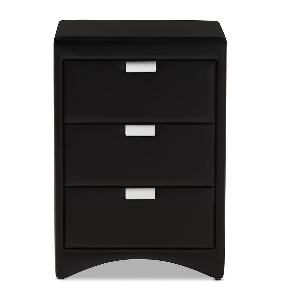 Prepac Sonoma 2Drawer Black NightstandBDC2428 The Home Depot