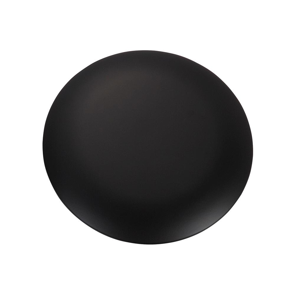 Minimalist Black Blanking Plate