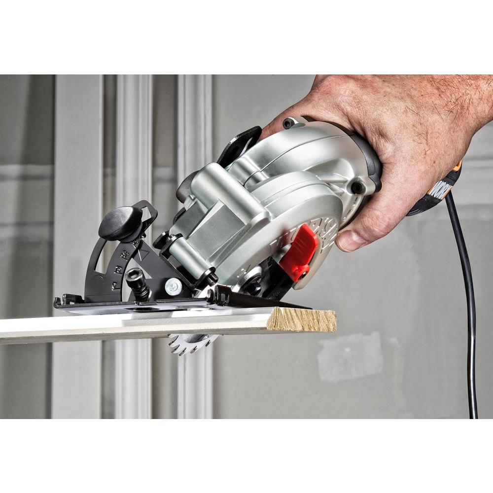 WORX Corded Circular Saw 4 Amp 41/2" Lightweight Compact Portable