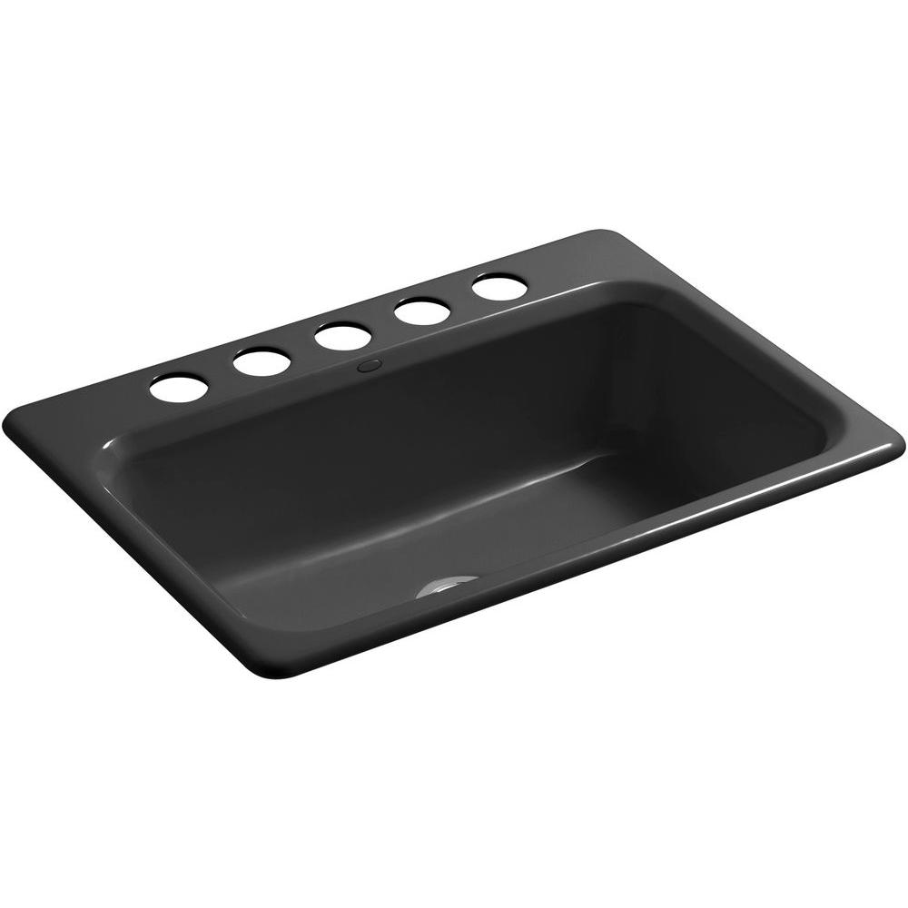 Kohler Undermount Kitchen Sinks The Home Depot Bakersfield Undermount Cast Iron