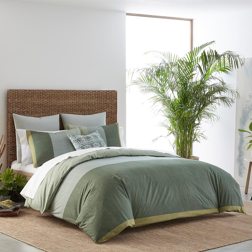 green comforter sets king size