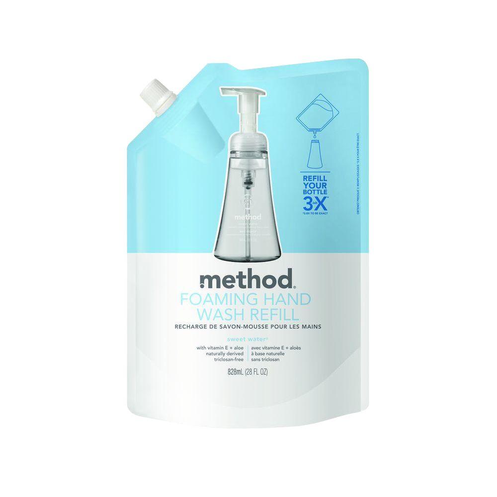 Method 28 oz. Sweet Water Foaming Hand Wash Refills00662 The Home Depot