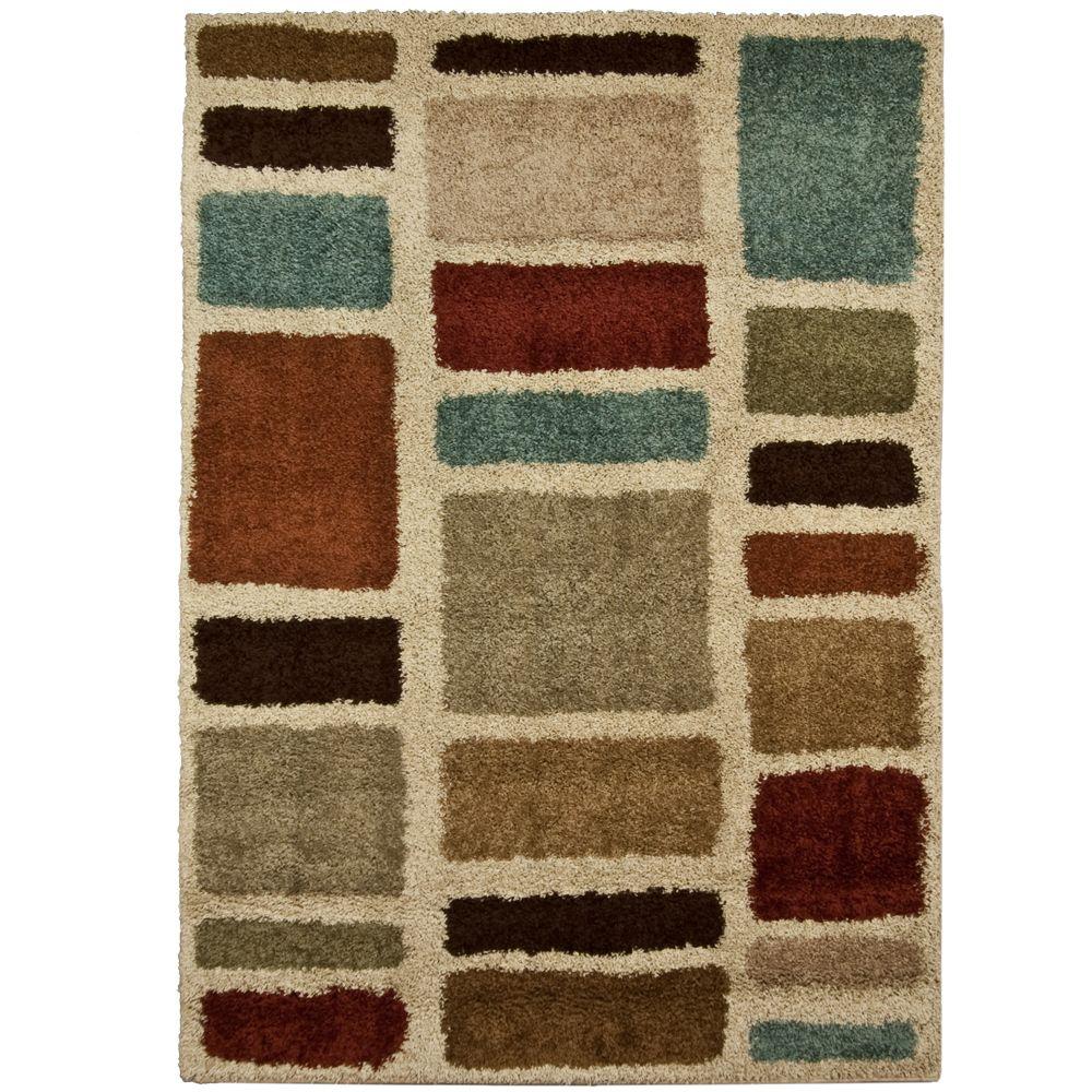 Orian Rugs Moodie Blues Multicolor 8 Ft X 11 Ft Area Rug 211290