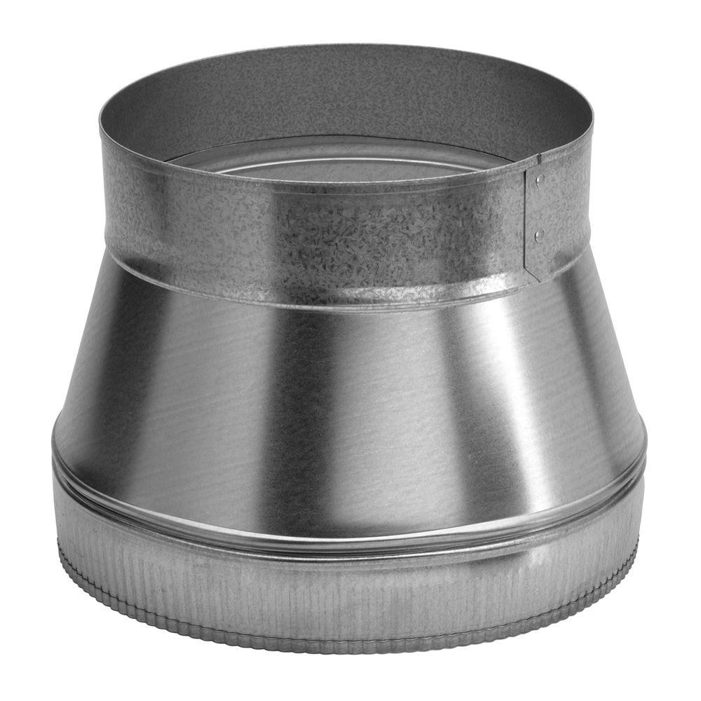 Broan 8 in. to 10 in. Round Galvanized Steel Duct Expander414 The