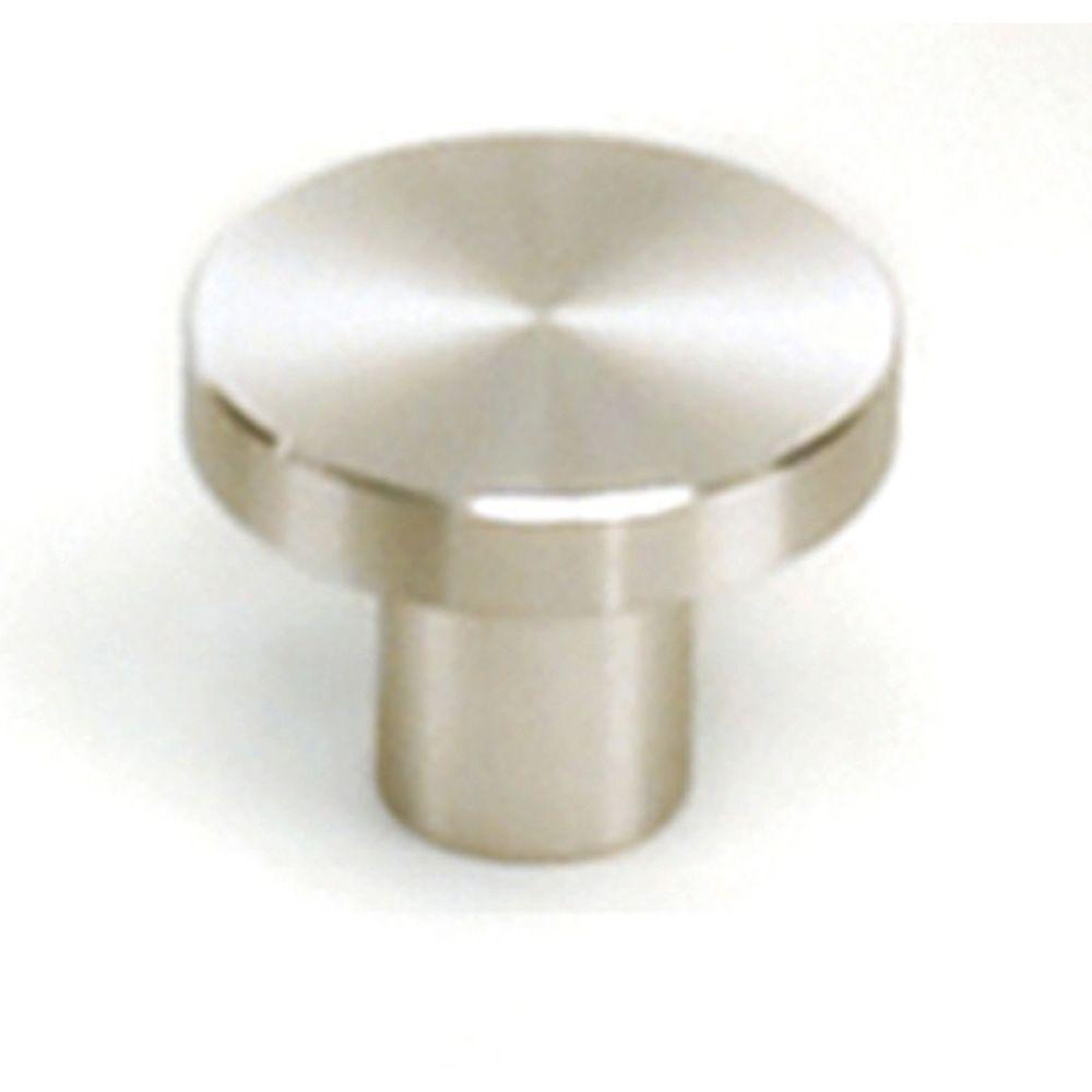 Laurey 1 4 In Stainless Steel Cabinet Knob 89401 The Home Depot Stainless Steel Cabinet Knob