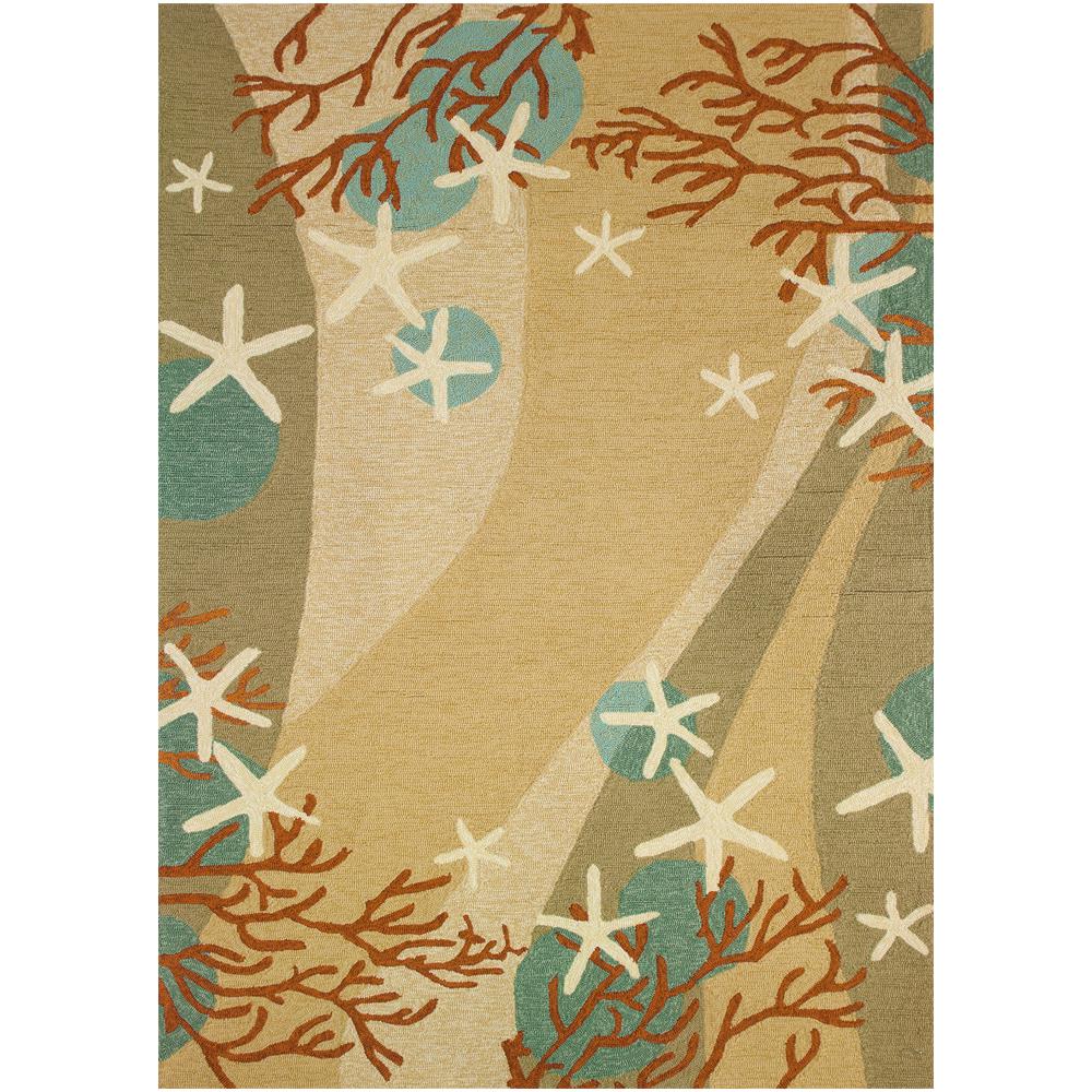 Homefires Driftwood Gray 3 ft. x 5 ft. Indoor/Outdoor Area Rug-PPS ...