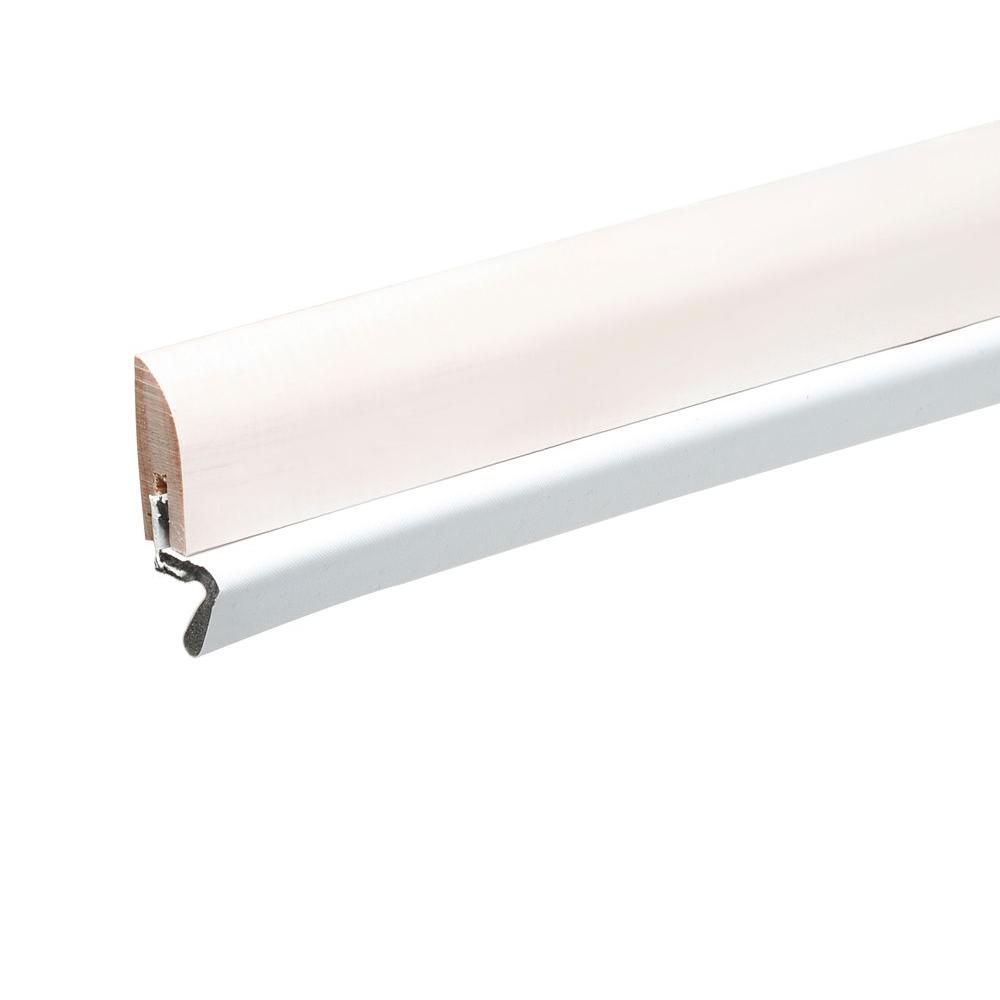 M D Building Products 42 In White Cinch Door Seal Top And Sides