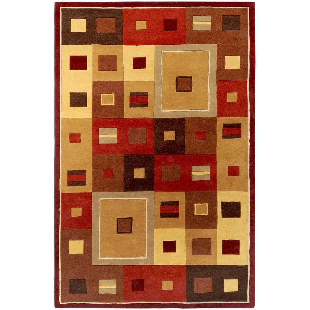 Artistic Weavers Michael Burgundy 10 ft. x 14 ft. Area RugMCL7014