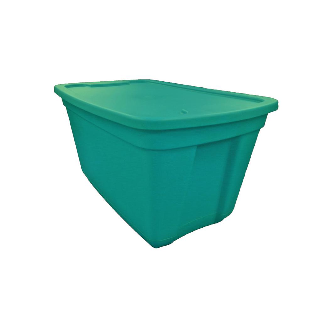 Hdx 20 Gal Tote In Teal