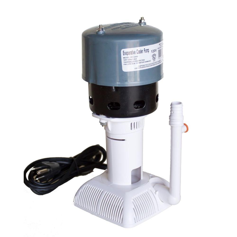 Hessaire 115 Volt 60hz 12000 Cfm Evaporative Cooler Swamp Cooler Pump Ep12000 The Home Depot 0747