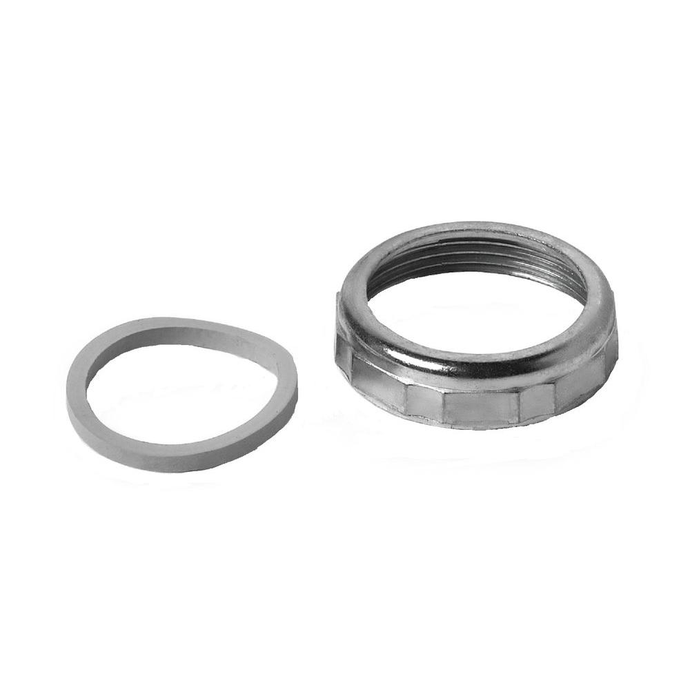 1 1 2 In Slip Joint Zinc Nut With Washer