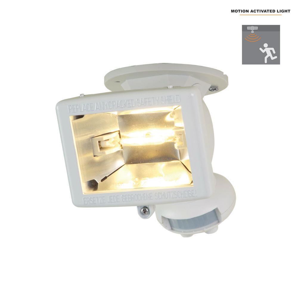UPC 044427002308 product image for All-Pro Flood Lights 110-Degree Outdoor Quartz Halogen Motion Activated White Se | upcitemdb.com