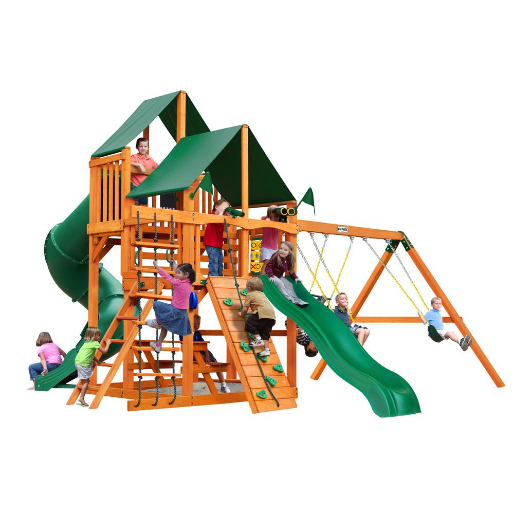 2 slide playset