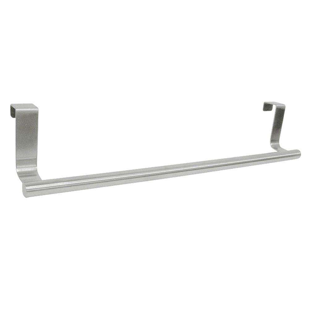 Interdesign Forma 14 In Over The Cabinet Towel Bar In Brushed Stainless Steel