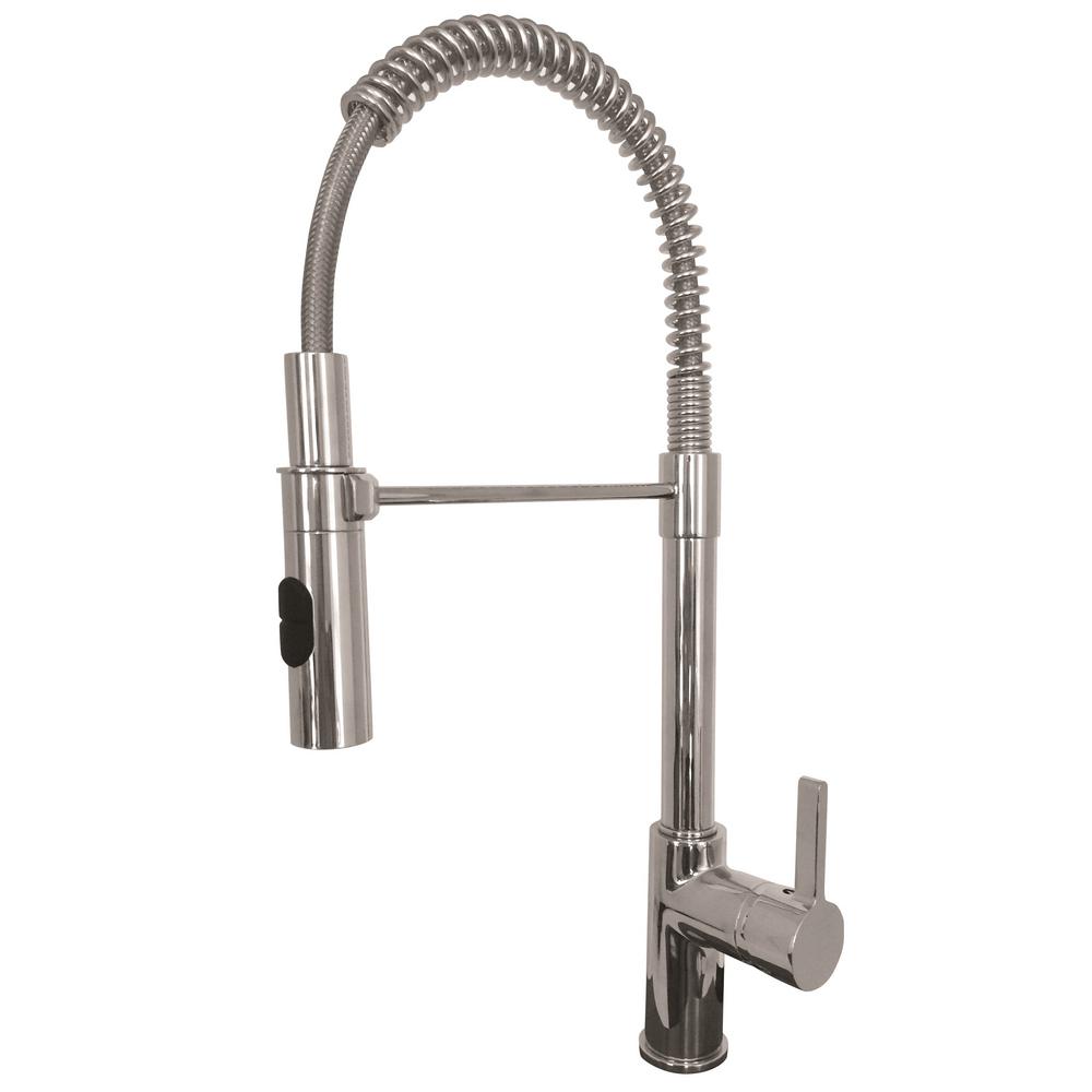 Franke Fuji Single Handle Pull Down Sprayer Kitchen Faucet With