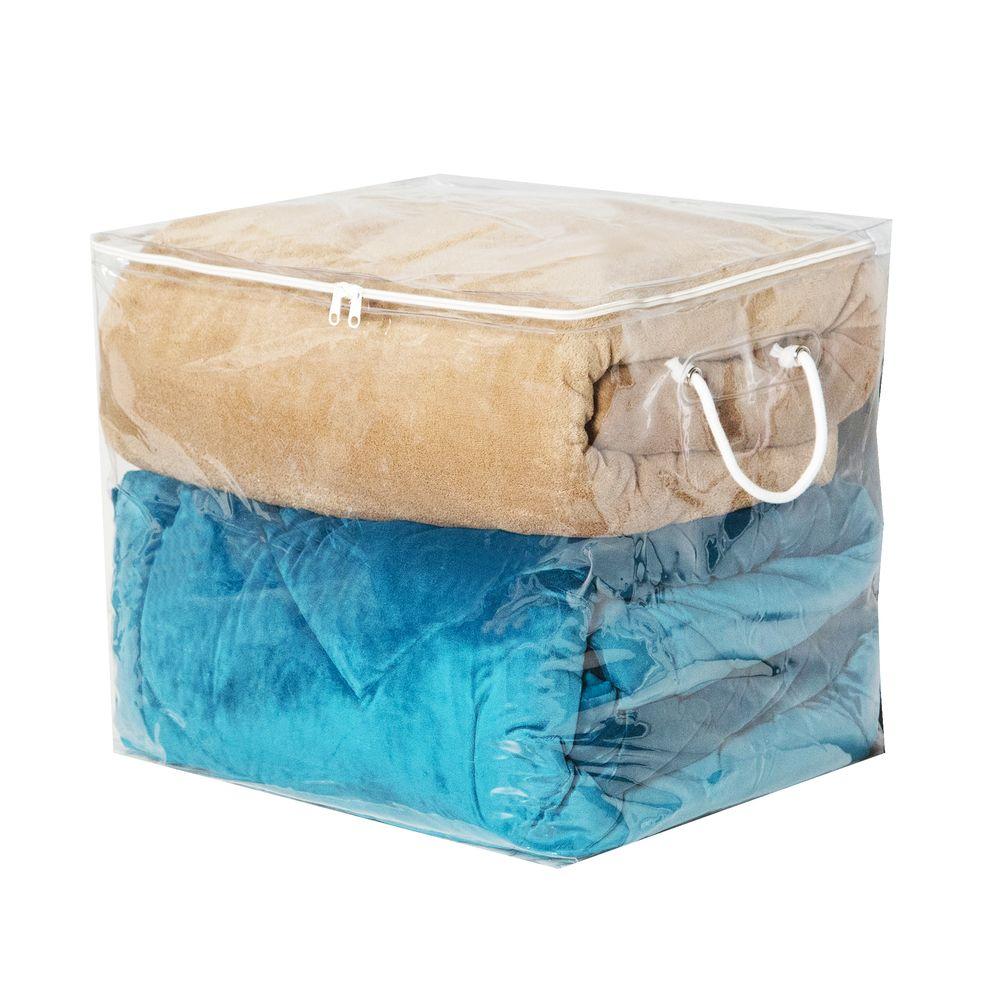 Richards Clear Vinyl Cube Storage Bag3522 The Home Depot