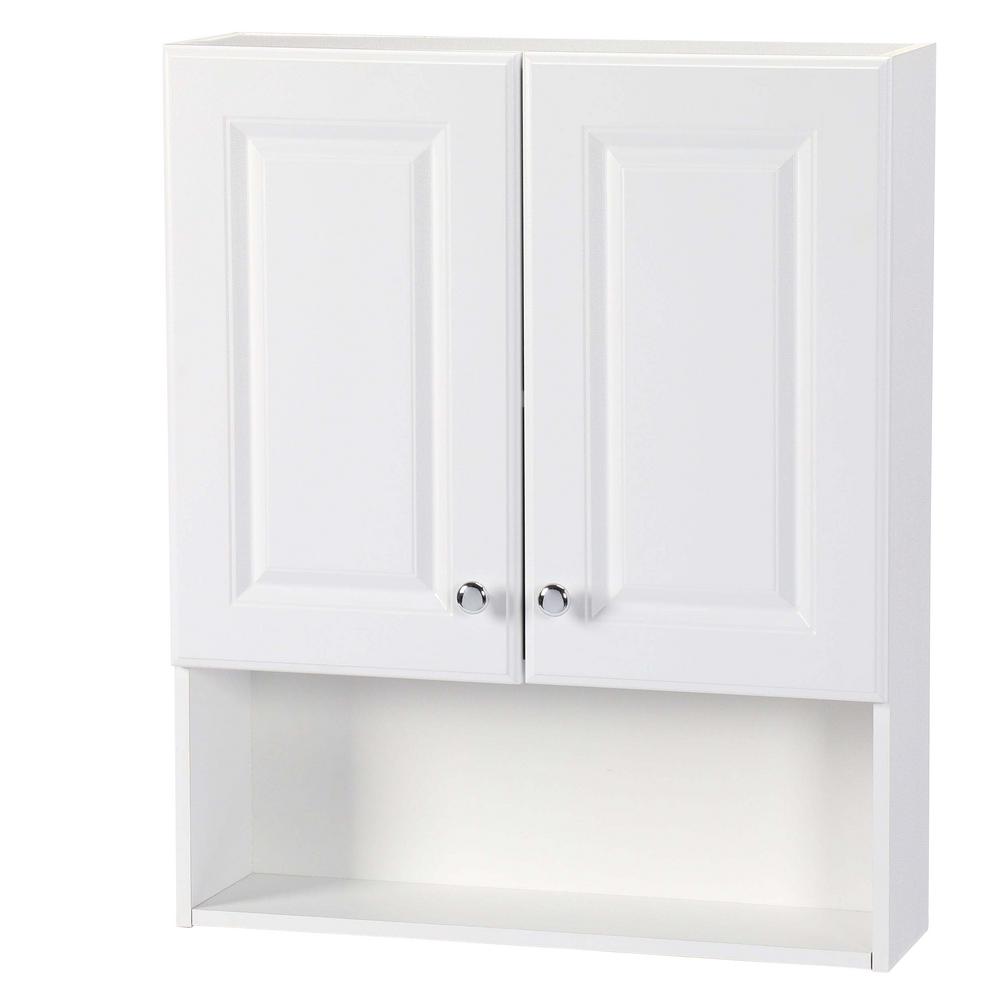 Bathroom wall cabinet storage glacier bay white cabinets share wh shelf