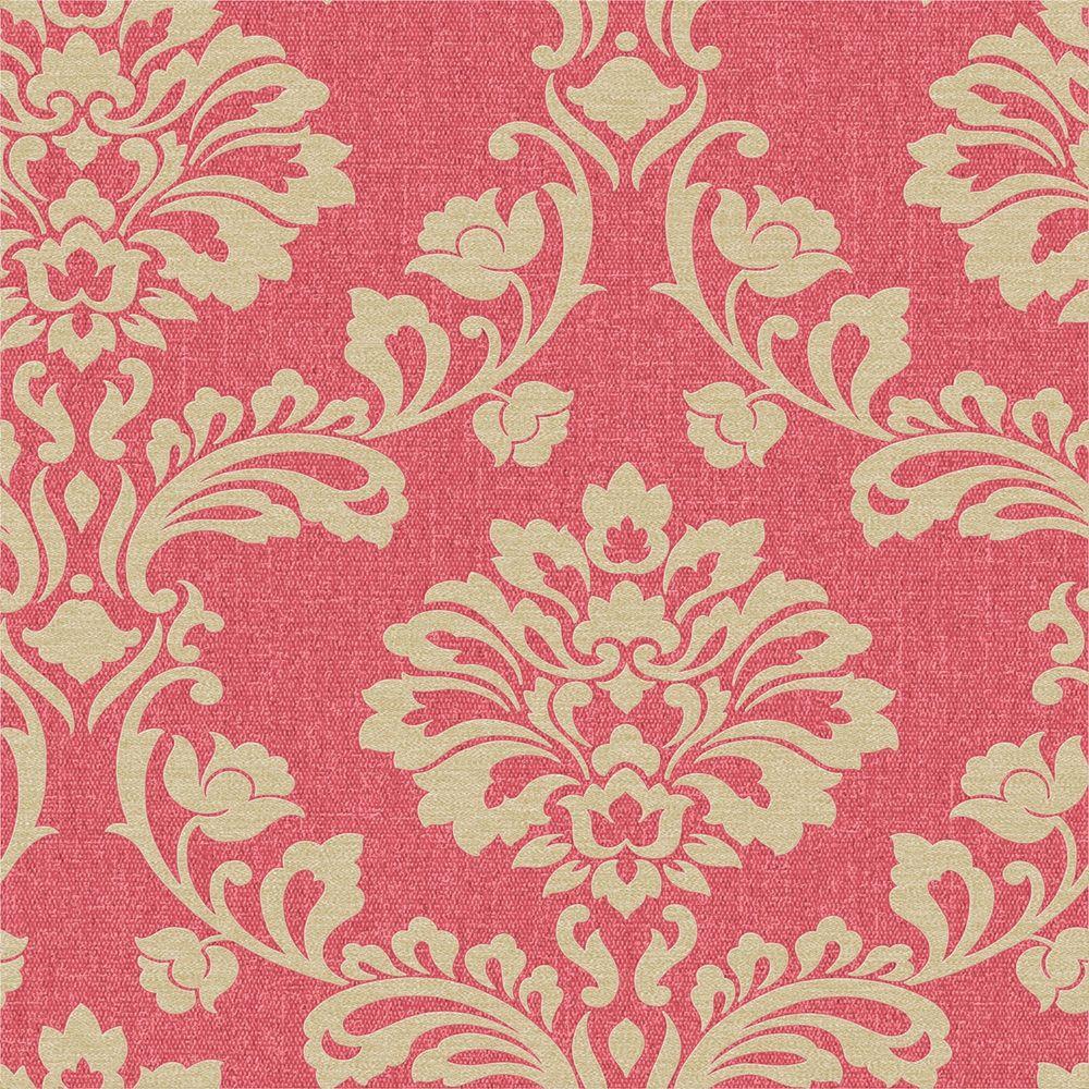 Graham Brown Red Aurora Wallpaper 20 713 The Home Depot