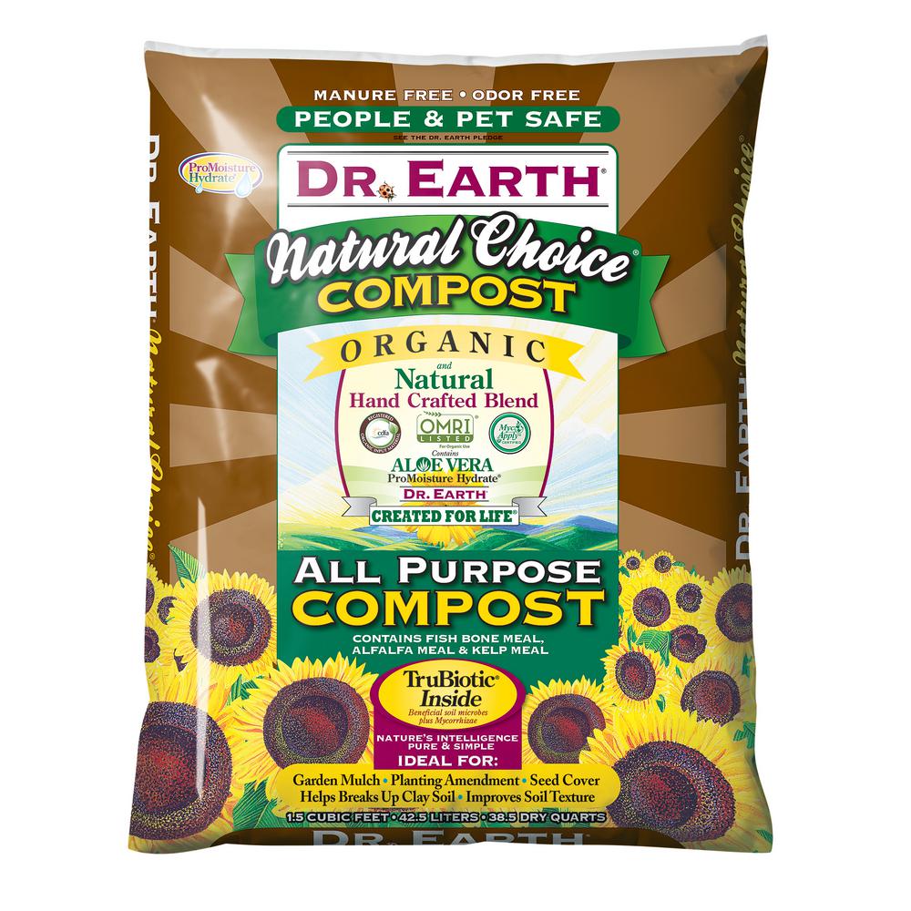 DR. EARTH 1.5 cu. ft. Natural Choice All Purpose Compost803X The