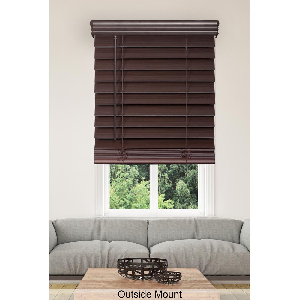 Home Decorators Faux Wood Blinds home decorators collection espresso cordless 2 1 2 in Home Decorators Faux Wood Blinds home decorators collection espresso cordless 2 1 2 in