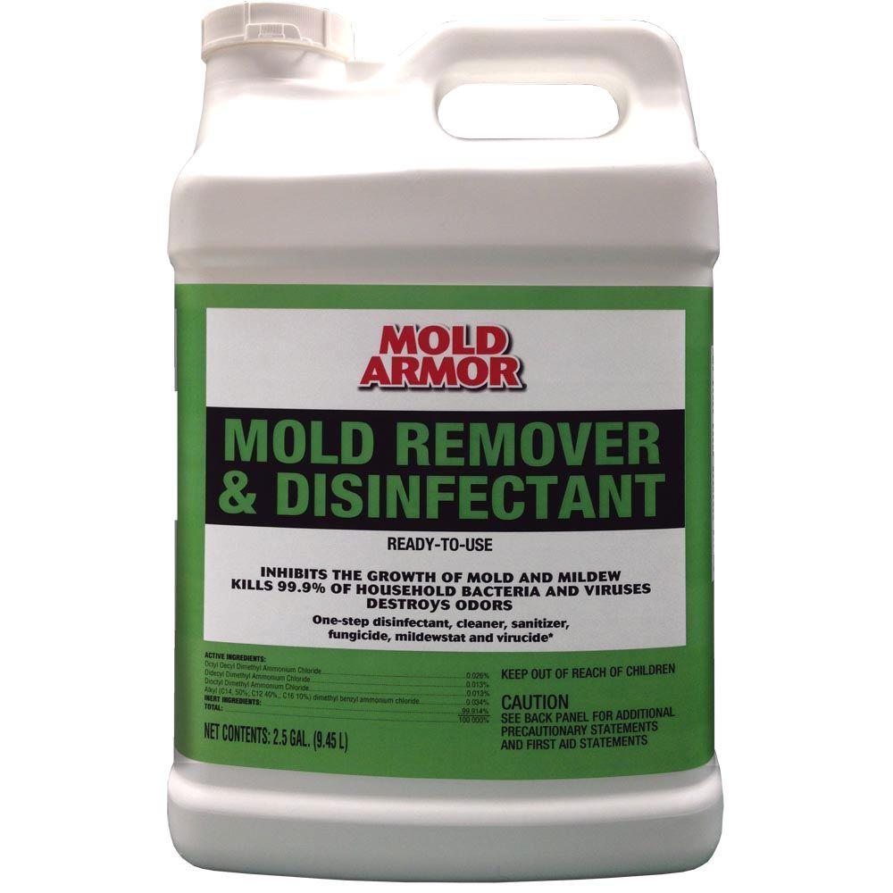 Mold Armor 2.5 gal. Mold Remover and Disinfectantfg551 The Home Depot
