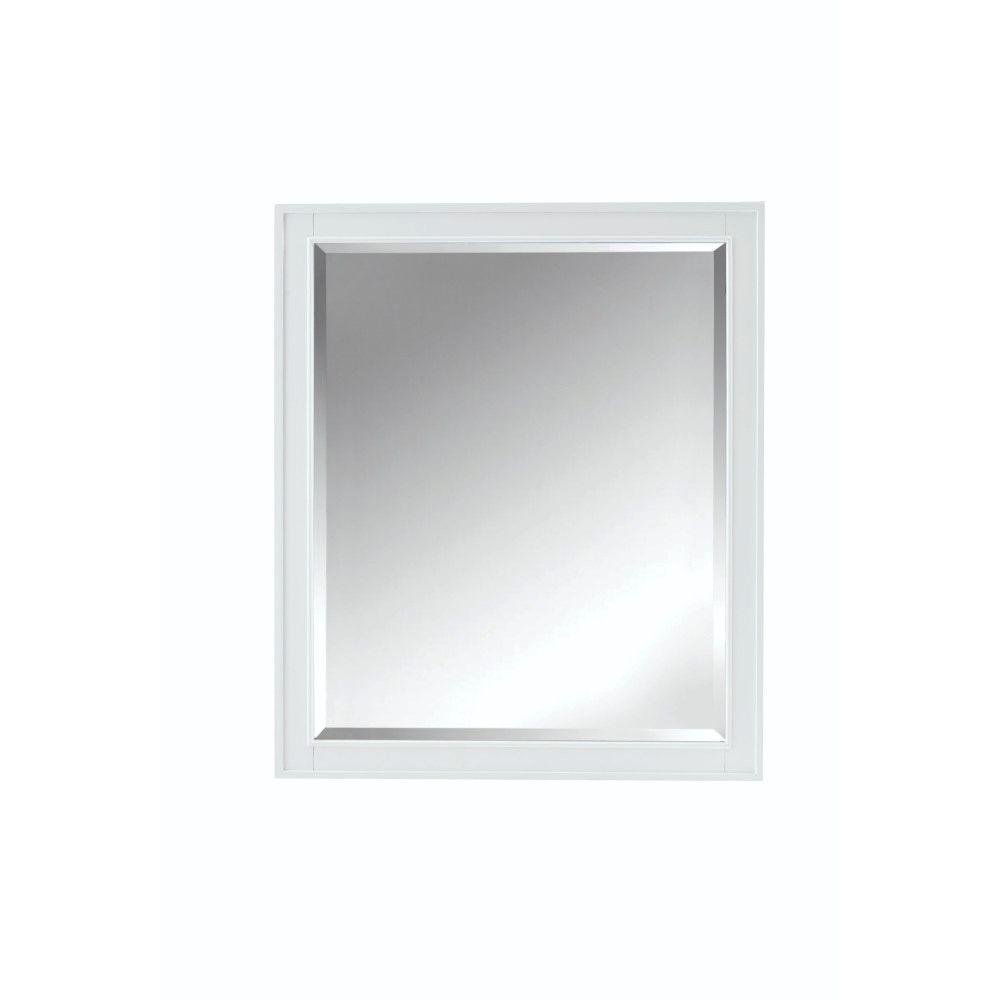 White Framed Wall Mirror glacier bay hampton 29-1/4 in. x 35 in. framed vanity mirror in White Framed Wall Mirror glacier bay hampton 29-1/4 in. x 35 in. framed vanity mirror in