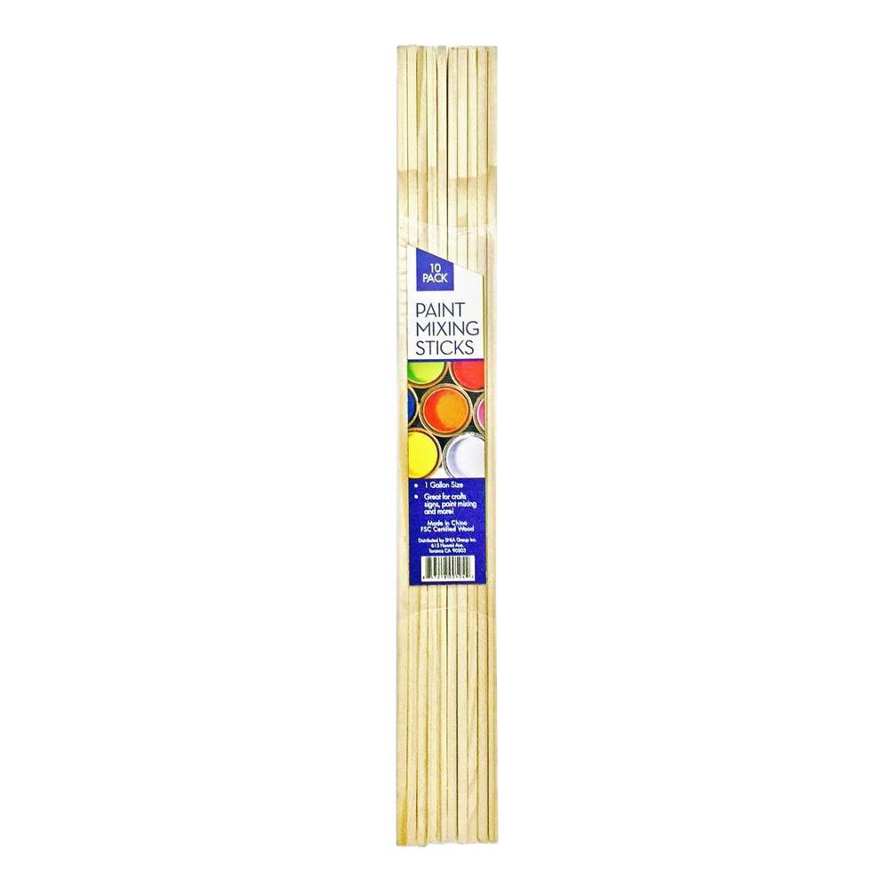 1 Gal. Paint Mixing Craft Sticks (10-Pack)