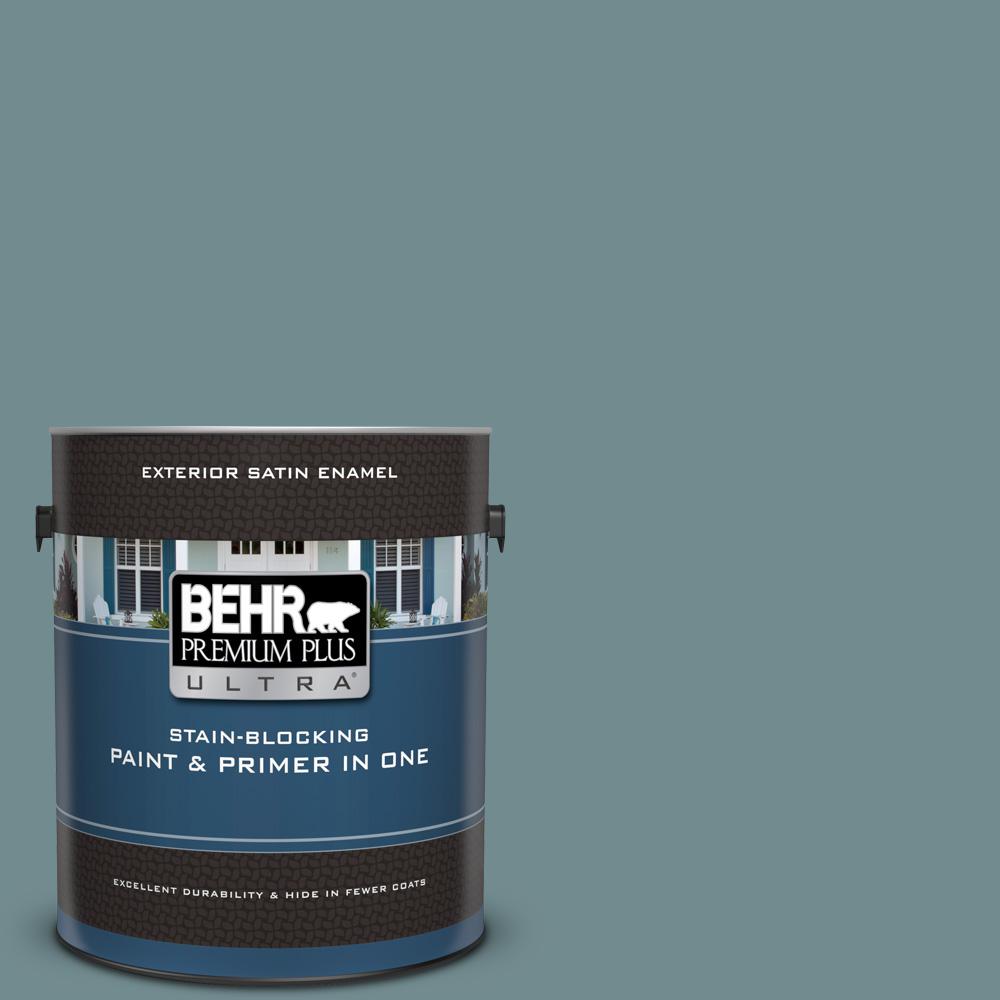 Behr Premium Plus Ultra 1 Gal Ppf 46 Leisure Time Satin Enamel Exterior Behr Premium Plus Ultra 1 Gal Ppf 46 Leisure Time Satin Enamel Exterior