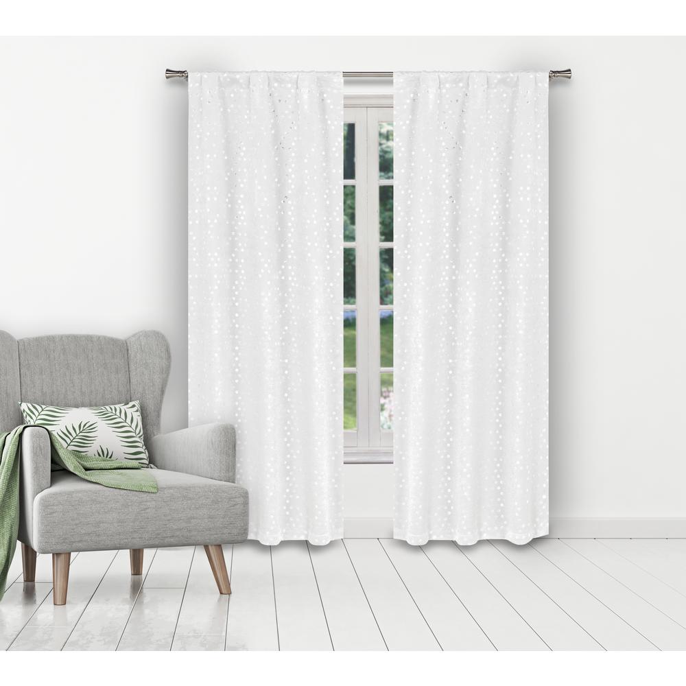 White Polka Dot Blackout Curtains Curtains Drapes The