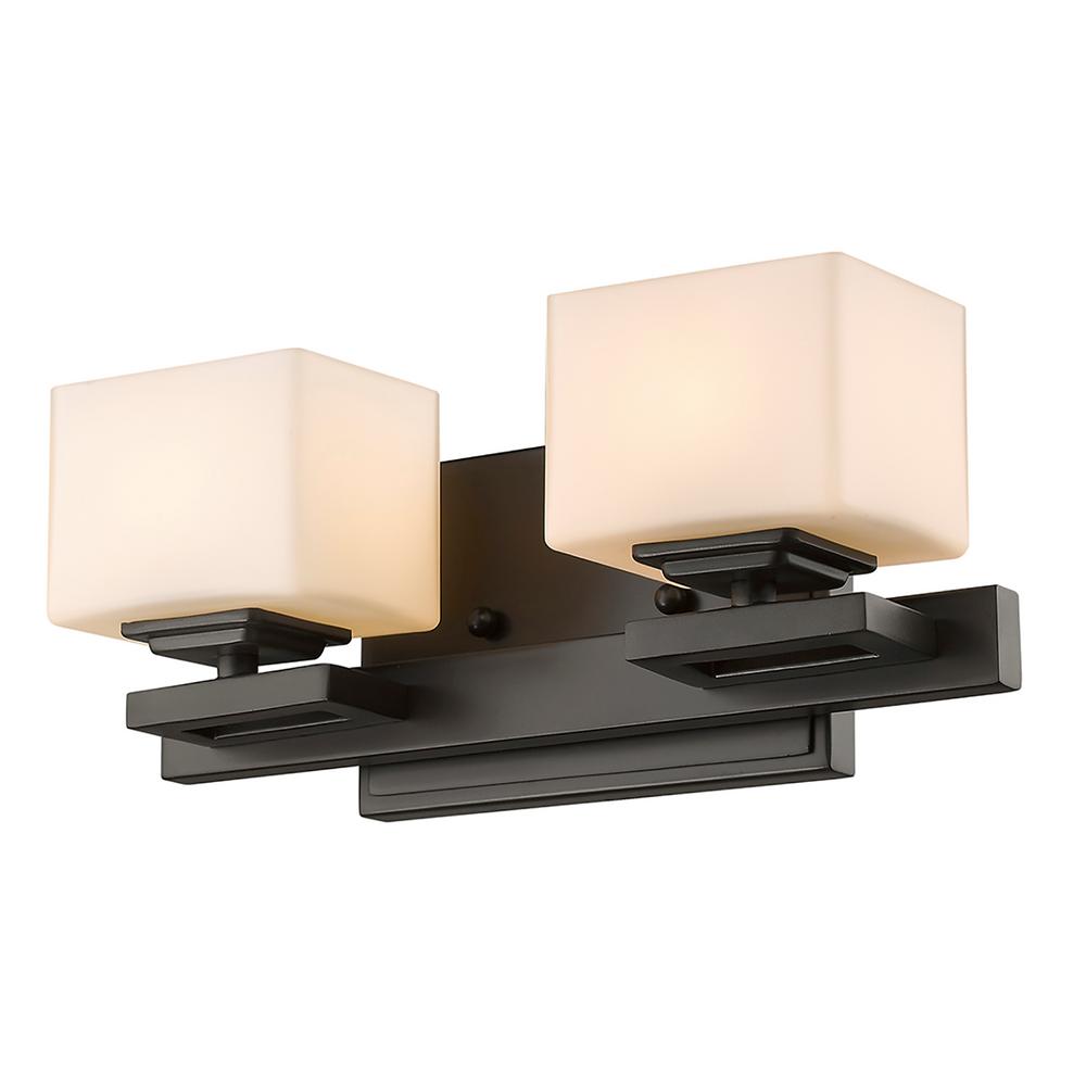 Good Lumens by Madison Avenue Dark Brushed Bronze LED Bath Vanity Light